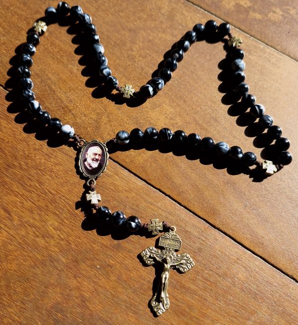 Terço Padre Pio mesclado