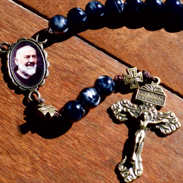 Terço Padre Pio mesclado - Image 2