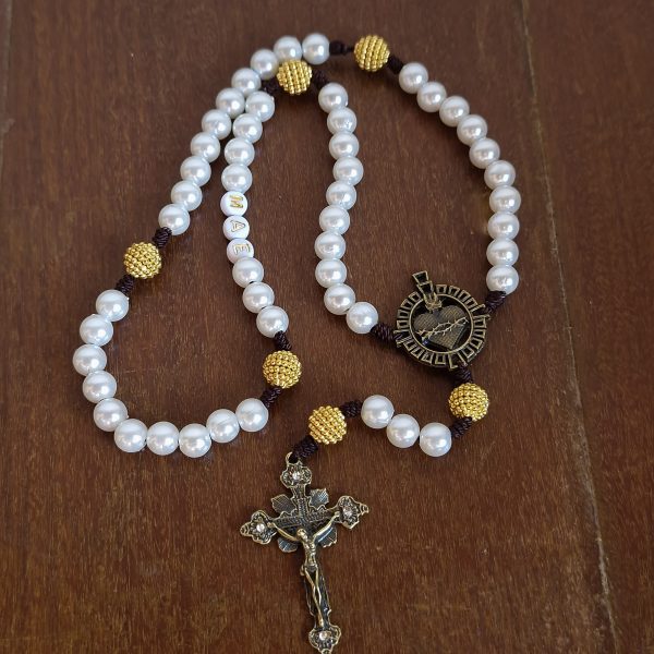 Terço Sagrado Coração de Jesus com nome