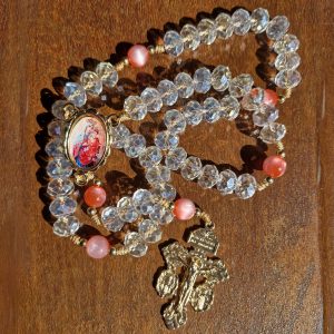 Terço de Nossa Senhora dos Remadios cristal